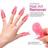 Teenitor Nail Gel Remover Tools Kit - Pink Polish Remover Clips, Cuticle Peeler, Gel Nail Brush, 115 Pack Wipe Pads