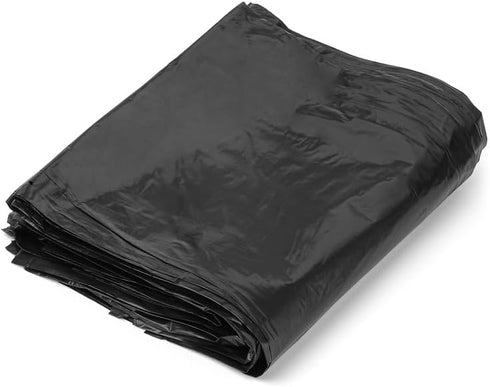 Aluf Plastics 20-30 Gallon Heavy Duty Trash Can Liners (2 MIL, Pack of 100) - Black, 30" x 36" for Contractor Use