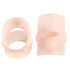 Ingrown Toenail Corrector Sleeves, 4 Pairs Elastic Silicone Correction Tool for Thick Paronychia Treatment, Big Toe