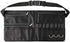 Professional Portable Makeup Brush Waist Bag Case, Foldable Cosmetic Brush Pouch with Multi Pockets