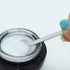 3Pcs Round Metal Cosmetic Spoon Spatulas, Mini Makeup Beauty Spoons for Home Salon, Golden