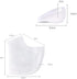 Invisible Height Increase Elevators Heels Cushion Insole, Heal Dry Cracked Heels & Protector, White, 2 cm