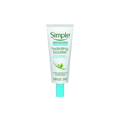 Simple Water Boost Hydrating Booster for Dry Sensitive Skin, 0.85 fl oz (Pack of 2)