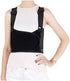 Rib and Chest Support Brace by Solmyr, Breathable Belt for Sore or Bruised Ribs Support (L/XL)