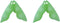 Set of 4 Bean-Shaped Bottle Cleaning Sponge