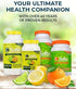 Buffered Vitamin C Powder - Non-Acidic Immune Support Drink, Organic Sugar-Free Formula, Vegan, Lemon Lime 8oz