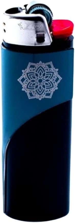 Kasher Mandala Lighter Case with Lighter - Stylish & Durable Construction -