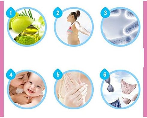 Inspired Capital L 150g Underwear Clean Soap Removing Blood Stains, Sterilizing And Removing Odors