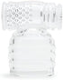 Lovehoney Clear Deluxe Wand Attachment - Soft Plastic - Multi Textured &