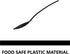 9 Inch Disposable Plastic Spoons - 60 Count Heavy Duty Serving Utensils, Food Safe, BPA Free, Black