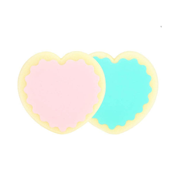 Hair Removal Depilation Sponge - Women Waxing Polishing Buffing Pad for Skin Care (Love)