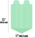 2-4 Gallon Flap Tie Compostable Trash Bags, 100 Count, Small Compost Bags, Biodegradable Kitchen Garbage Bags, Food