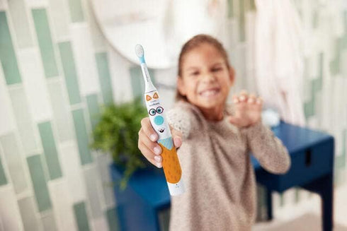 Philips Sonicare for Kids Design a Pet Edition, Corded Electric Toothbrush, HX3601