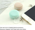 MIXNEX 2 Pack Macaron Screen Cleaner Portable Phone Screen Wipe & Glasses Lens Cleaning Cloth with Keychain Strap