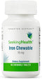 Seeking Health Iron Chewable - Mineral Supplement to Support Healthy Metabolism - Aids Muscle Function in Men & Women -
