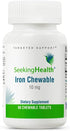 Seeking Health Iron Chewable - Mineral Supplement to Support Healthy Metabolism - Aids Muscle Function in Men & Women -