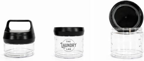 The Laundry Lab Bottle: Laundry Detergent Bottle Refillable, Leakproof, Portable, Compact for Apartments, Dorms