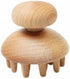 UCCKEYI Wood Guasha Press Head Massager Tool 60x62mm Octopus-Style Muscle Roller for Neck,