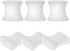 12Pcs Gel Toe Separators, Soft Toe Spacers, Bunion Corrector Pads for Men and Women, Pain Relief