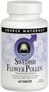 Source Naturals Swedish Flower Pollen Extract Supplement, Supports Prostate Function and Healthy Urine Flow - 45 Tablets