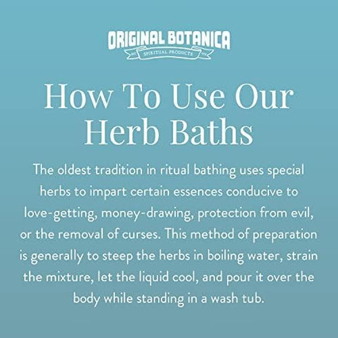 Original Botanica Ghost Chaser Espanta Muerto Herb Bath, Spiritual Cleansing Body Wash for Protection
