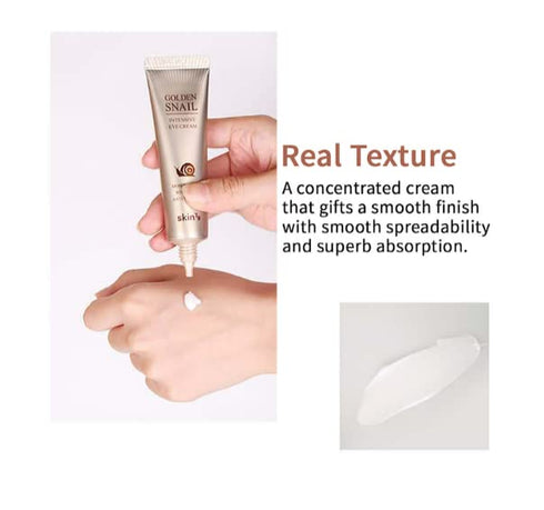 SKIN79 Golden Snail Intensive Eye Cream - Concentrated Moisture Booster Skin Care Made In Korea