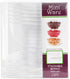 MiniWare Clear Stackable Bowls with Lids (6 Oz.) - Pack of 6 - Perfect for Meal Prep, Snacks & Food Storage, Sleek