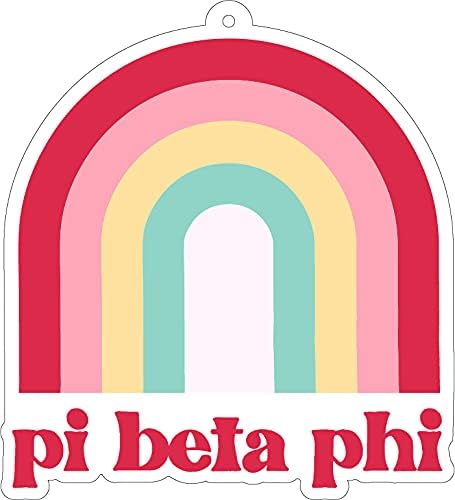 Pi Beta Phi Rainbow Air Freshener - 2/Pack, Flowers & Sunshine Scent