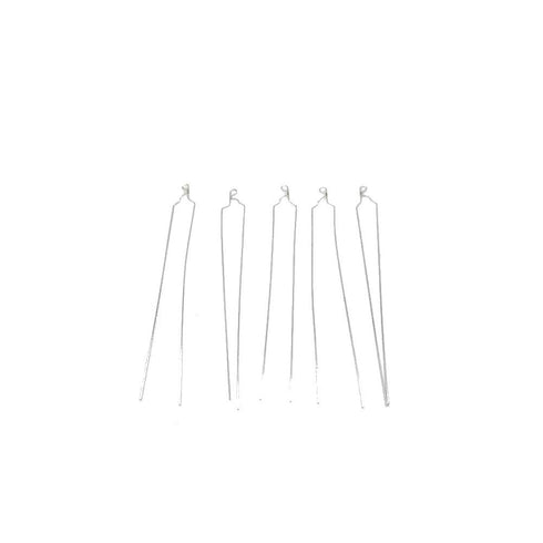 Sino Dental Orthodontic Metal Ligatures, Stainless Steel Kobayashi Ties, 100pcs/Box (Long)