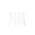 Sino Dental Orthodontic Metal Ligatures, Stainless Steel Kobayashi Ties, 100pcs/Box (Long)