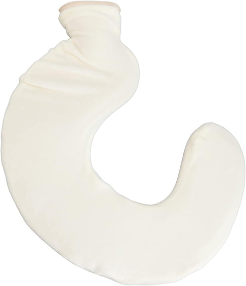 Srliya U Shaped Hot Water Bottle, Warm Neck Hot Water Bag with Detachable Cloth Cover, for Muscle Aches and Pains