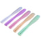 6Pcs Reusable Large Plastic Cosmetic Spatula, Candy Color Mixing Spoon Applicator for Beauty Spa Makeup Tools