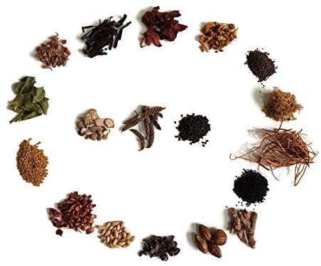 HERBAL HAIR OIL MIX, Ayurvedic 18 Essential Raw Herbs for Oil Infusion, 100% Natural Indian Herbs