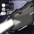 SUPRUS Waterproof Lighter, 3 Modes of Flashlight, Windproof Dual Arc Electric Lighter with Survival Whistle