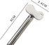 ZLmoue 3 Pcs Silvery Metal Tube Squeezer Keys, Toothpaste Metal Hair Dye Color Key Roller Dispenser Tool Durable