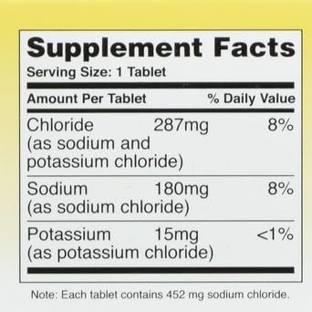Thermotabs 100 (Pack 4) Salt Supplement Buffered Tablets Tablets