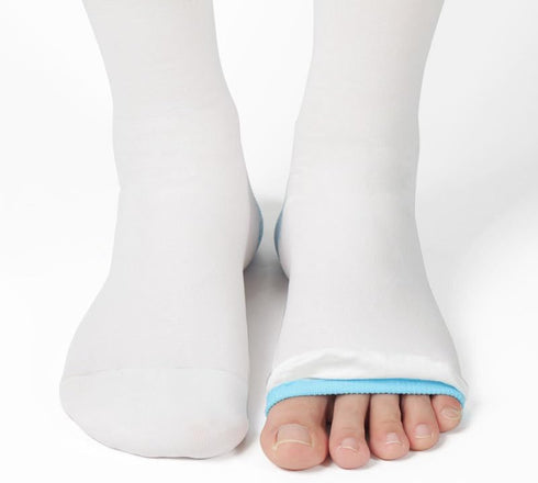 Zilaimi 2 15-20mmHg Pairs Medical Grade TED Hose Compression Stockings for Women & Men, Knee-High Anti Embolism