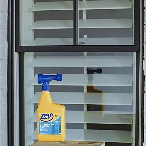 U49910 32 (Pack 2) Zep Hose-End Outdoor Cleaner - - Great for Outdoor Glass and Surfaces - Ounces