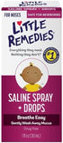 Little Remedies Saline Spray Drops, 1 Fl Oz, Pack of 2, Little Noses