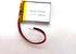 3.7V Li Lipo Lithium Polymer Ion Battery Pack with 2 Pin 2.0mm/1.25mm JST Connector (603040 600mAh)