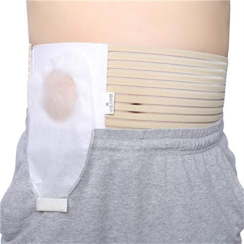Ostomy Belt Colostomy Belt (Hole 3.14") Medical Stoma Support with Compression Support (XL: 45.28''-49.21'')