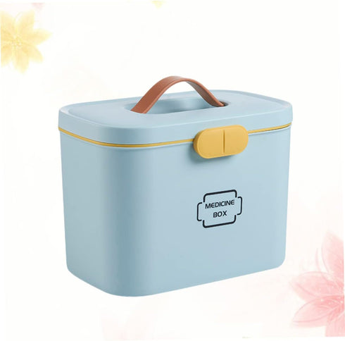 Versatile First Aid Organizer with Handle for Indoor & Outdoor Use