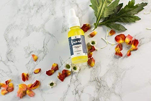 Night Elixir Serum by Lunar Glow, Anti Aging Night Repair Serum for Face and Skin, 1 fl. oz