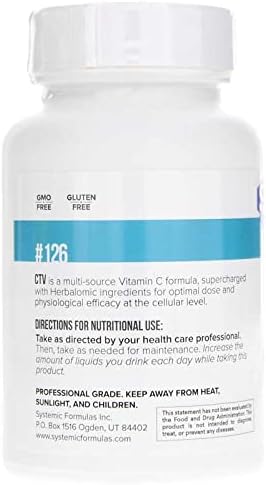 Systemic Formulas CTV Vitamin C #126