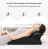 Luvnook 27 Ergonomic Memory Foam Wedge Pillow for Couples Angled Intimacy Support, Multi-Position Pillow for Adults