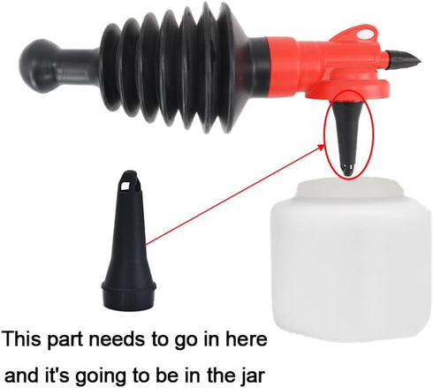 Huge Capacity Powder Duster - Hand Sprayer for Evenly Dispensing Powder, 1 Pack