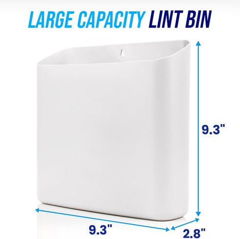 Magnetic Lint Holder Bin for Laundry Room Storage - Laundry Detergent Cup Holder Collection
