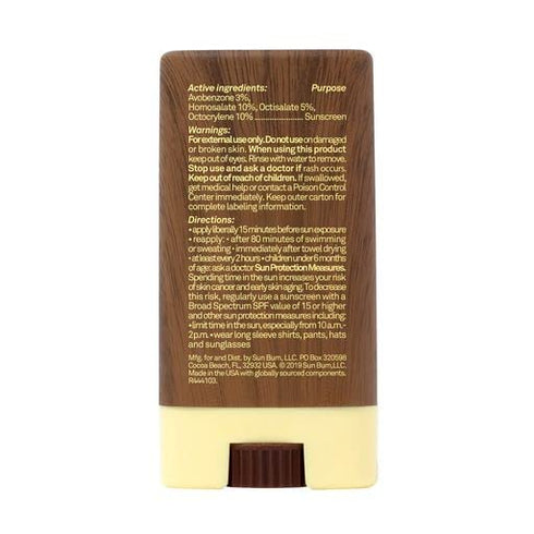 Sun Bum Original SPF 30 Sunscreen Face Stick | Broad Spectrum Moisturizing UVA/UVB Sunscreen with Vitamin E