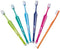 Paro S39 Toothbrush | Extra Sensitive with Soft Bristles | 5 Rows, 39 Tuft | Exchangeable Inter Space F | 6 Pack Multi