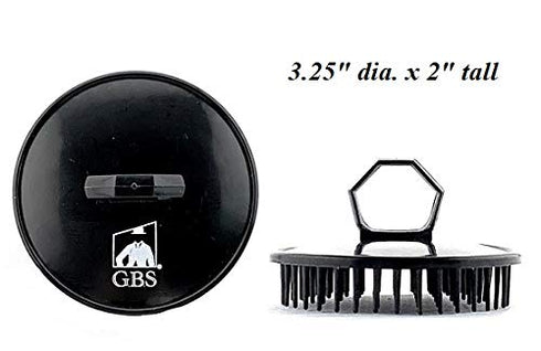 G.B.S Shower Shampoo Massage Brush No.100 in Black